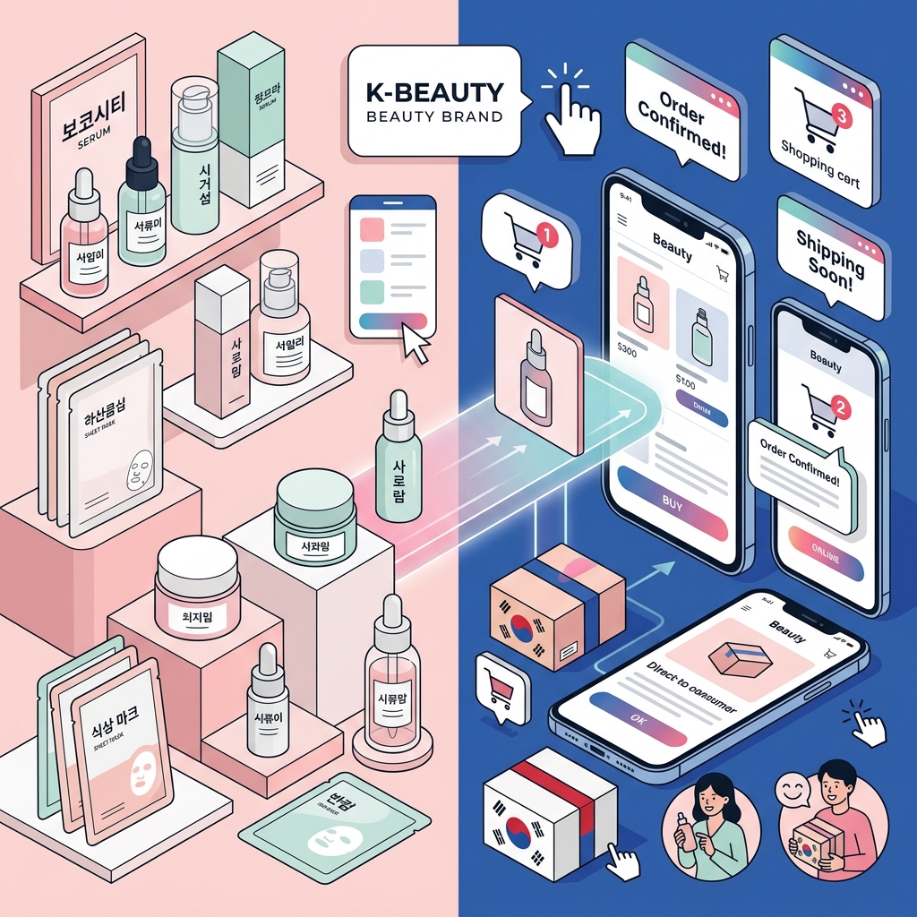 K-Beauty Reshapes Around Online Platforms The Acceleration of D2C Strategy