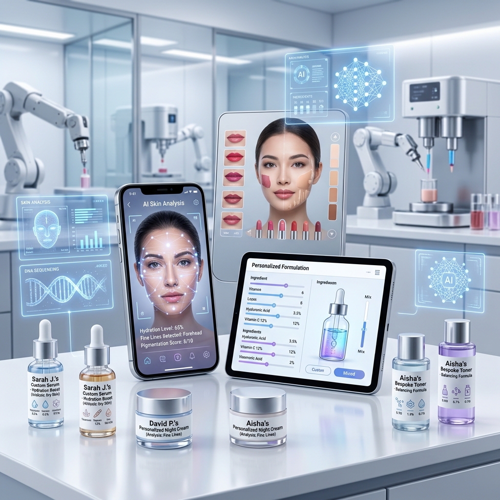 AI and Hyper-Personalized Beauty Expand Rapidly “The Era of Customized Cosmetics Has Officially Begun”